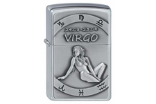 Zapalniczka ZIPPO  Brushed Chrome Virgo