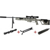 Zestaw - Wiatrówka karabinek Norica Dead Eye MAX Camo 4, w zestawie z dwójnogiem, lunetą i tłumikiem