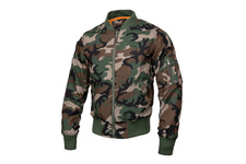 Kurtka Pit Bull MA1 Bomber Bloch 2 Woodland Camo