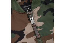 Kurtka Pit Bull MA1 Bomber Bloch 2 Woodland Camo