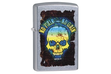 Zapalniczka ZIPPO Skull Pain Gain Design