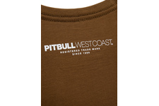 Koszulka Pit Bull Classic Logo '21 - Brązowa