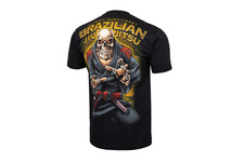 Koszulka Pit Bull Brazilian Jiu Jitsu - Czarna