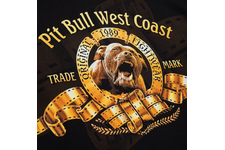 Koszulka Pit Bull MGM - Czarna
