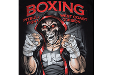 Koszulka Pit Bull Boxing - Czarna