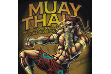Koszulka Pit Bull Muay Thai - Czarna