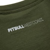 Koszulka Pit Bull Skull - Oliwkowa