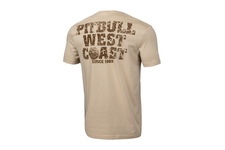 Koszulka Pit Bull Tray Eight '20 - Piaskowa