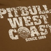 Koszulka Pit Bull Tray Eight '20 - Brązowa