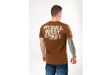 Koszulka Pit Bull Tray Eight '20 - Brązowa