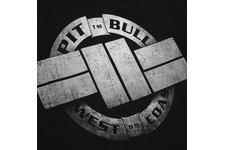 Koszulka Pit Bull Steel Logo  - Czarna