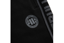 Spodnie dresowe Pit Bull French Terry Small Logo - Czarne