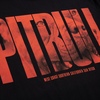 Koszulka Pit Bull Orange Dog - Czarna