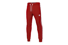 Spodnie dresowe Pit Bull French Terry Small Logo - Czerwone