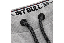 Spodnie dresowe damskie Pit Bull French Terry Small Logo - Szare