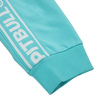 Spodnie dresowe damskie Pit Bull French Terry Small Logo - Turkusowe