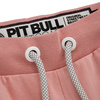 Szorty damskie Pit Bull French Terry Small Logo - Różowe