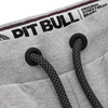 Szorty damskie Pit Bull French Terry Small Logo - Szare