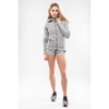 Szorty damskie Pit Bull French Terry Small Logo - Szare