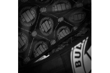 Nerka Pit Bull Duża Logo - Czarna/Biała