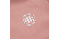 Bluza damska z kapturem Pit Bull French Terry Small Logo - Różowa