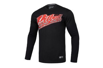 Koszulka z długim rękawem Pit Bull Red Brand - Czarna