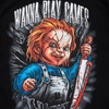 Koszulka Pit Bull Wanna Play Games - Czarna