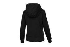 Bluza damska rozpinana z kapturem Pit Bull French Terry Small Logo - Czarna