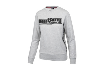 Bluza damska Pit Bull French Terry Boxing - Szara