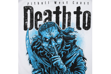 Koszulka Pit Bull Death To Copy Cunts - Biała