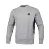 Bluza Pit Bull French Terry Small Logo - Szara