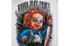 Koszulka Pit Bull Wanna Play Games - Biała