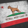 Koszulka Pit Bull Vintage Flag  - Grafitowa