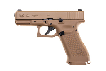 wiatrówka - pistolet Glock 19X Blow Back CO2