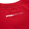Koszulka Pit Bull Circal Dog - Czerwona