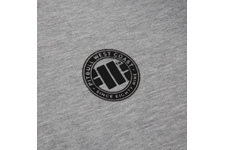 Bluza z kapturem Pit Bull French Terry Small Logo - Szara