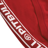 Bluza z kapturem Pit Bull French Terry Small Logo - Czerwona