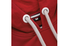 Bluza z kapturem Pit Bull French Terry Small Logo - Czerwona