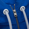 Bluza rozpinana z kapturem Pit Bull French Terry Small Logo - Niebieska