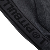 Bluza rozpinana z kapturem Pit Bull French Terry Small Logo - Grafitowa