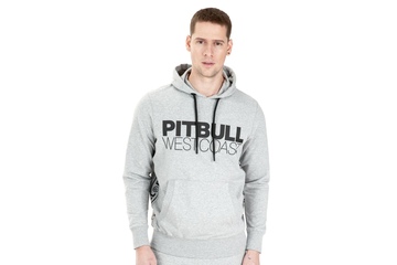 Bluza z kapturem Pit Bull French Terry TNT '21 - Szara