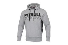 Bluza z kapturem Pit Bull French Terry TNT '21 - Szara