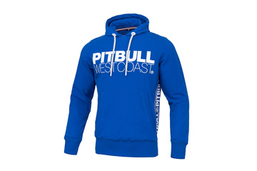 Bluza z kapturem Pit Bull French Terry TNT - Niebieska