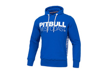 Bluza z kapturem Pit Bull French Terry TNT - Niebieska