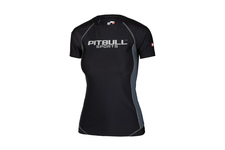 Rashguard termoaktywny damski Pit Bull Compression Pro Plus - Czarny