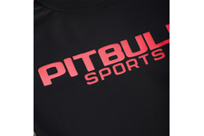 Rashguard termoaktywny damski Pit Bull Compression Pro Plus - Czarny/Koralowy