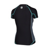 Rashguard termoaktywny damski Pit Bull Compression Pro Plus - Czarny/Turkusowy