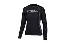 Rashguard termoaktywny damski Pit Bull Compression Pro Plus - Czarny