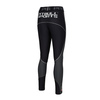 Leginsy termoaktywne damskie Pit Bull Compression Pro Plus - Czarne