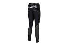 Leginsy termoaktywne damskie Pit Bull Compression Pro Plus - Czarne